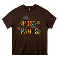 Chocolate Brown little mıss sassy pants Heavy Core Tee - CowhideDigitalArt