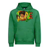 Emerald Hope Juneteenth Urban Hoodie - FaDigitalArtStudio