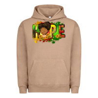 Pigment Burro Hope Juneteenth Urban Hoodie - FaDigitalArtStudio