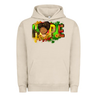 Pigment French Oak Hope Juneteenth Urban Hoodie - FaDigitalArtStudio
