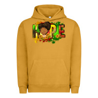 Pigment Peanut Butter Hope Juneteenth Urban Hoodie - FaDigitalArtStudio