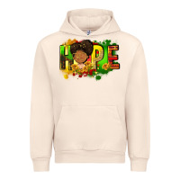 Sandshell Hope Juneteenth Urban Hoodie - FaDigitalArtStudio