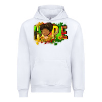 White Hope Juneteenth Urban Hoodie - FaDigitalArtStudio