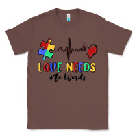 Chestnut love needs no words Classic Tee - MaliasSmallBusiness