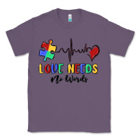 Lavender love needs no words Classic Tee - MaliasSmallBusiness
