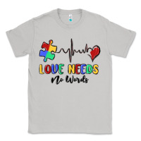 Moon Dust love needs no words Classic Tee - MaliasSmallBusiness