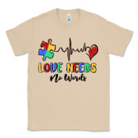 Mushroom love needs no words Classic Tee - MaliasSmallBusiness
