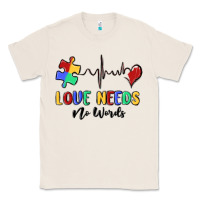 Natural love needs no words Classic Tee - MaliasSmallBusiness