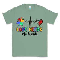 Sage love needs no words Classic Tee - MaliasSmallBusiness