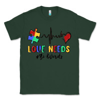 Sports Green love needs no words Classic Tee - MaliasSmallBusiness