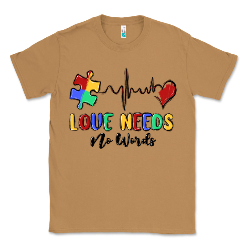 Love Needs No Words Classic Tee by MaliasSmallBusiness | Teevron