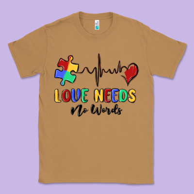 Love Needs No Words Classic Tee Designed By Maliassmallbusiness