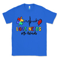 True Royal love needs no words Classic Tee - MaliasSmallBusiness