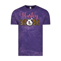 Cloud Purple Husky Mom Vintage Tee - Jasminsmagicworld