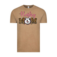 Vintage Coffee Husky Mom Vintage Tee - Jasminsmagicworld