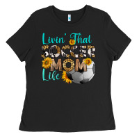 Black livin' that soccer mom life Ladies Tee - HRA Design Shop