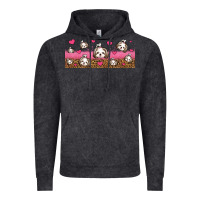 Vintage Black shih tzu dogs libbey glass Vintage Hoodie - Jasminsmagicworld