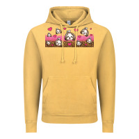 Shih Tzu Dogs Libbey Glass Vintage Hoodie | Teevron