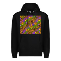 Black Mardi Gras tumbler Premium Hoodie - HowdyJamesFarm