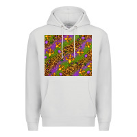 Dove Grey Mardi Gras tumbler Premium Hoodie - HowdyJamesFarm