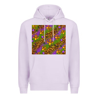 Lilac Mardi Gras tumbler Premium Hoodie - HowdyJamesFarm