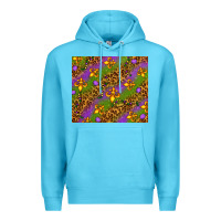 Ocean Blue Mardi Gras tumbler Premium Hoodie - HowdyJamesFarm