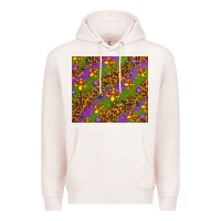 Pale Pink Mardi Gras tumbler Premium Hoodie - HowdyJamesFarm
