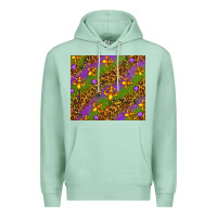 Seafoam Mardi Gras tumbler Premium Hoodie - HowdyJamesFarm