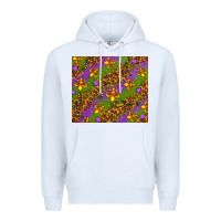 White Mardi Gras tumbler Premium Hoodie - HowdyJamesFarm