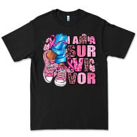 Black i am a survivor Premium Tee - AdoDesignShop