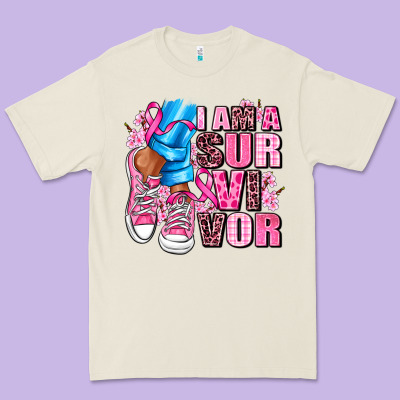 I Am A Survivor Premium Tee Designed By Adodesignshop
