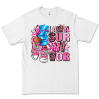 White i am a survivor Premium Tee - AdoDesignShop