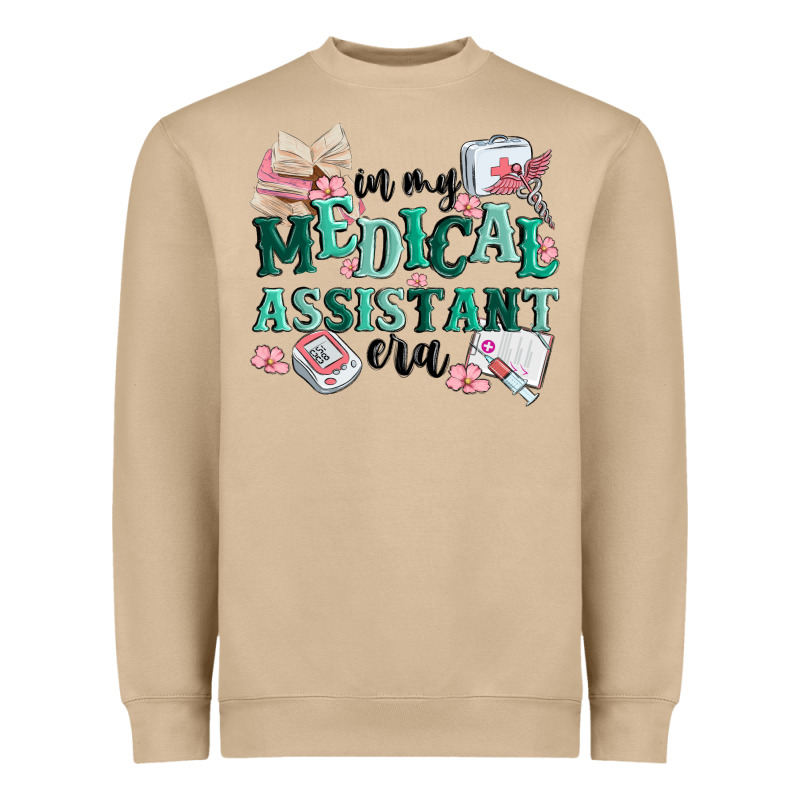 In My Medical Assistant Era Heavyweight Sweatshirt by MaliasSmallBusiness | Teevron