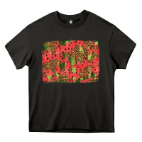 Asphalt watermelon leopard pattern background Heavy Core Tee - HRA Design Shop