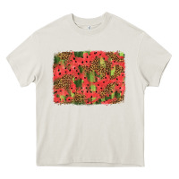 Watermelon Leopard Pattern Background Heavy Core Tee | Teevron
