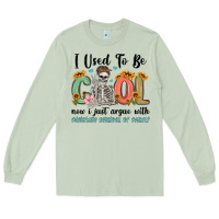 I Used To Be Cool Now I Just Argue With Miniature Long Sleeve Tee | Teevron