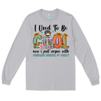 Moon Dust i used to be cool now i just argue with miniature Long Sleeve Tee - MaliasSmallBusiness