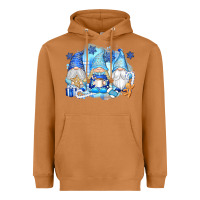 Meerkat snowman gnome Heavyweight Hoodie - texasbilliewilder