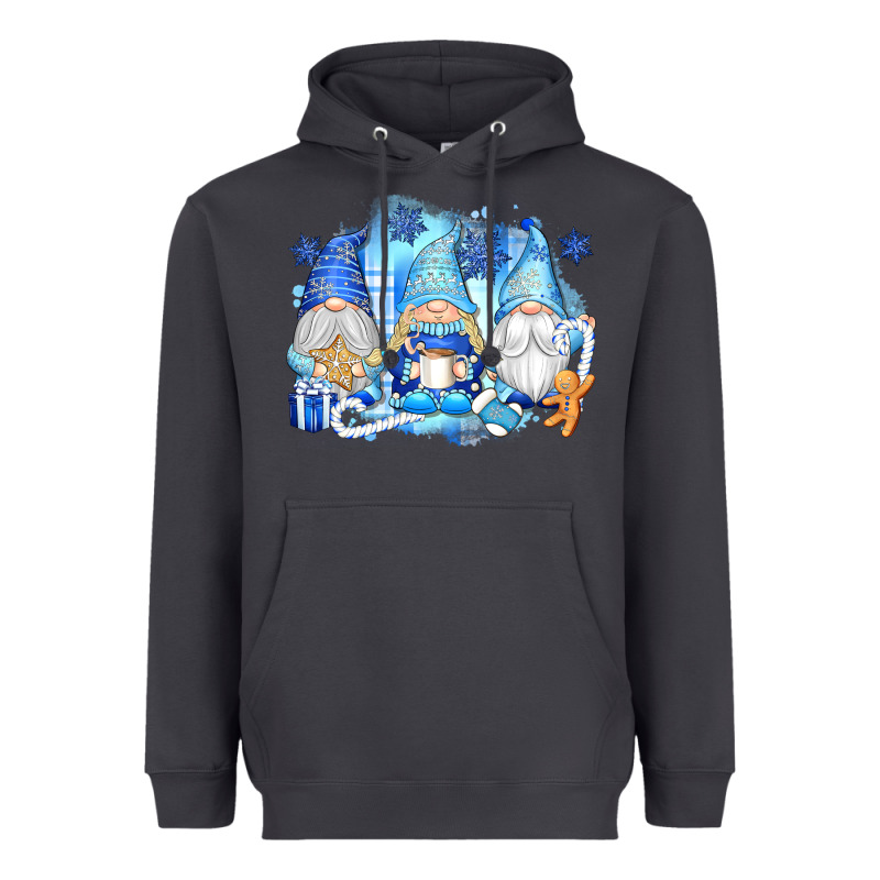 Snowman Gnome Heavyweight Hoodie by texasbilliewilder | Teevron