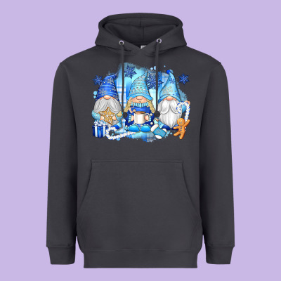 Snowman Gnome Heavyweight Hoodie Designed By Texasbilliewilder