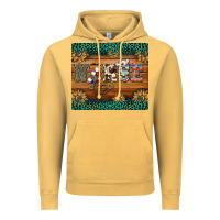 Vintage Mustard western nurse glitter leopard sunflowers Vintage Hoodie - BarkalooDesign