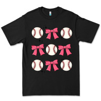 Black baseball coquette bow Premium Tee - JahusDesignShop