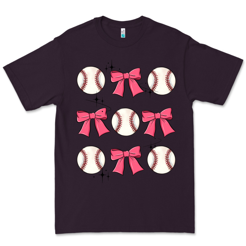Baseball Coquette Bow Premium Tee by JahusDesignShop | Teevron