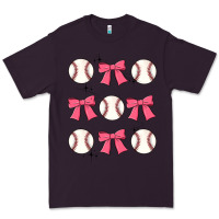 Plum baseball coquette bow Premium Tee - JahusDesignShop