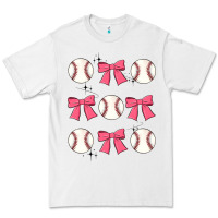 White baseball coquette bow Premium Tee - JahusDesignShop
