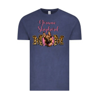 Vintage Denim German Shepherd Mom Vintage Tee - Jasminsmagicworld