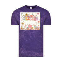 Cloud Purple teacher custom name Vintage Tee - JahusDesignShop