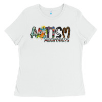 White autism awareness Ladies Tee - SublimationCraftShop