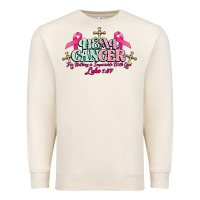 Sandshell Heal Cancer Luke 1:37 cross Cancer Awareness Premium Sweatshirt - HowdyJamesFarm