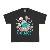 Pigment Black boujee  easter  egg Urban Heavy Tee - MaliasSmallBusiness